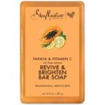 SHEA MOISTURE Papaya & Vitamin C Revive and Brighten Bar Soap