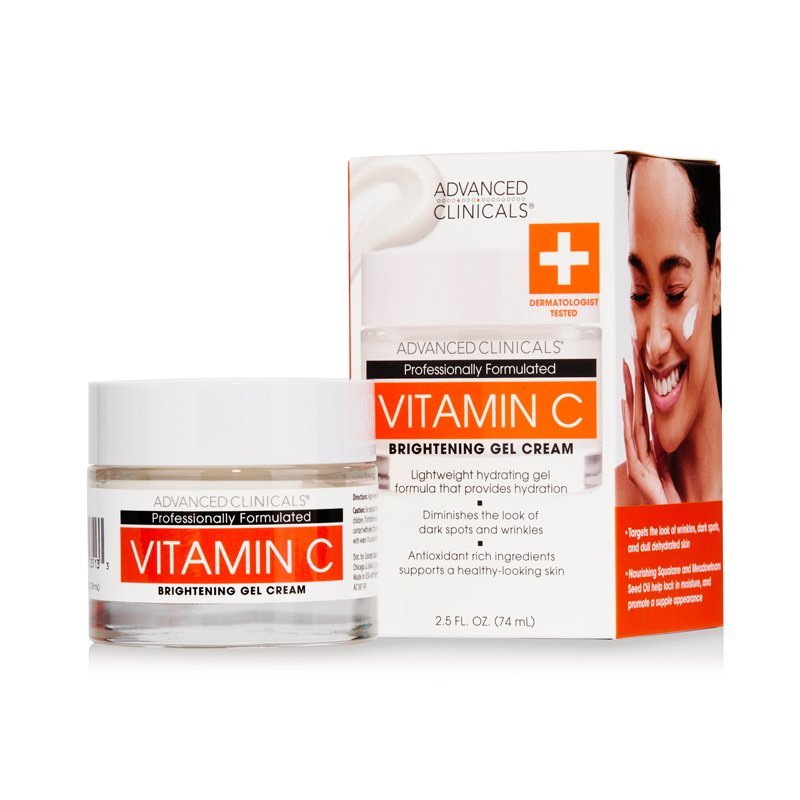 Advanced Clinicals Gel crème à la vitamine C